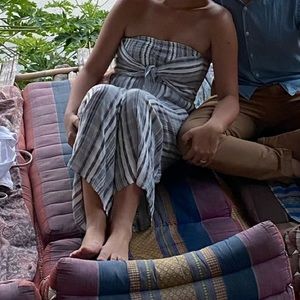 L Space sleeveless jumpsuit.